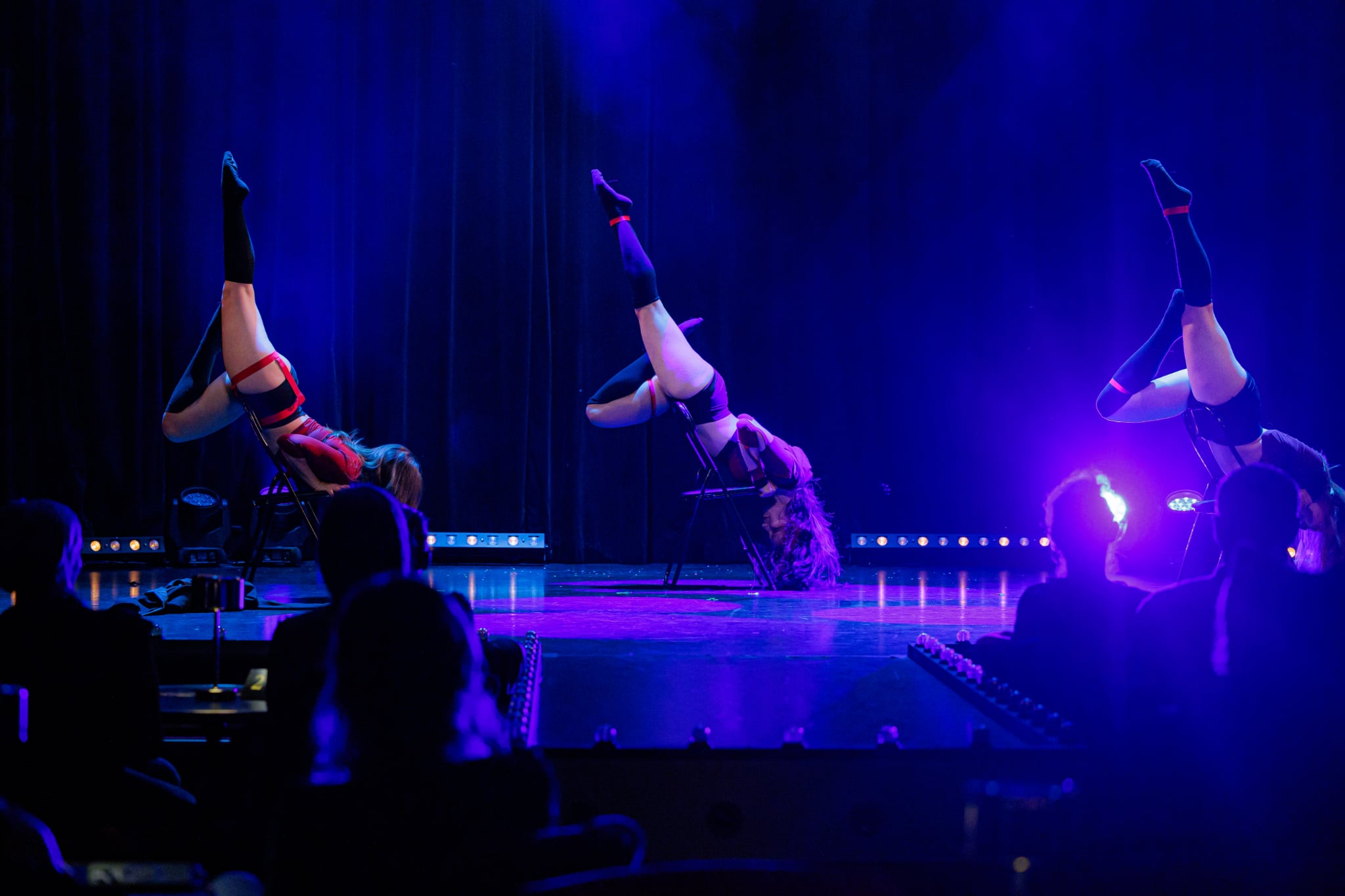 Chair dance dancers