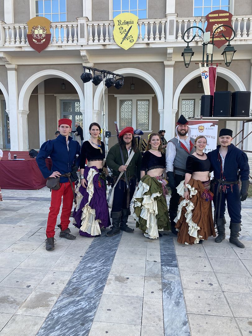 Vystoupení na slavnostech Giostra di Zante