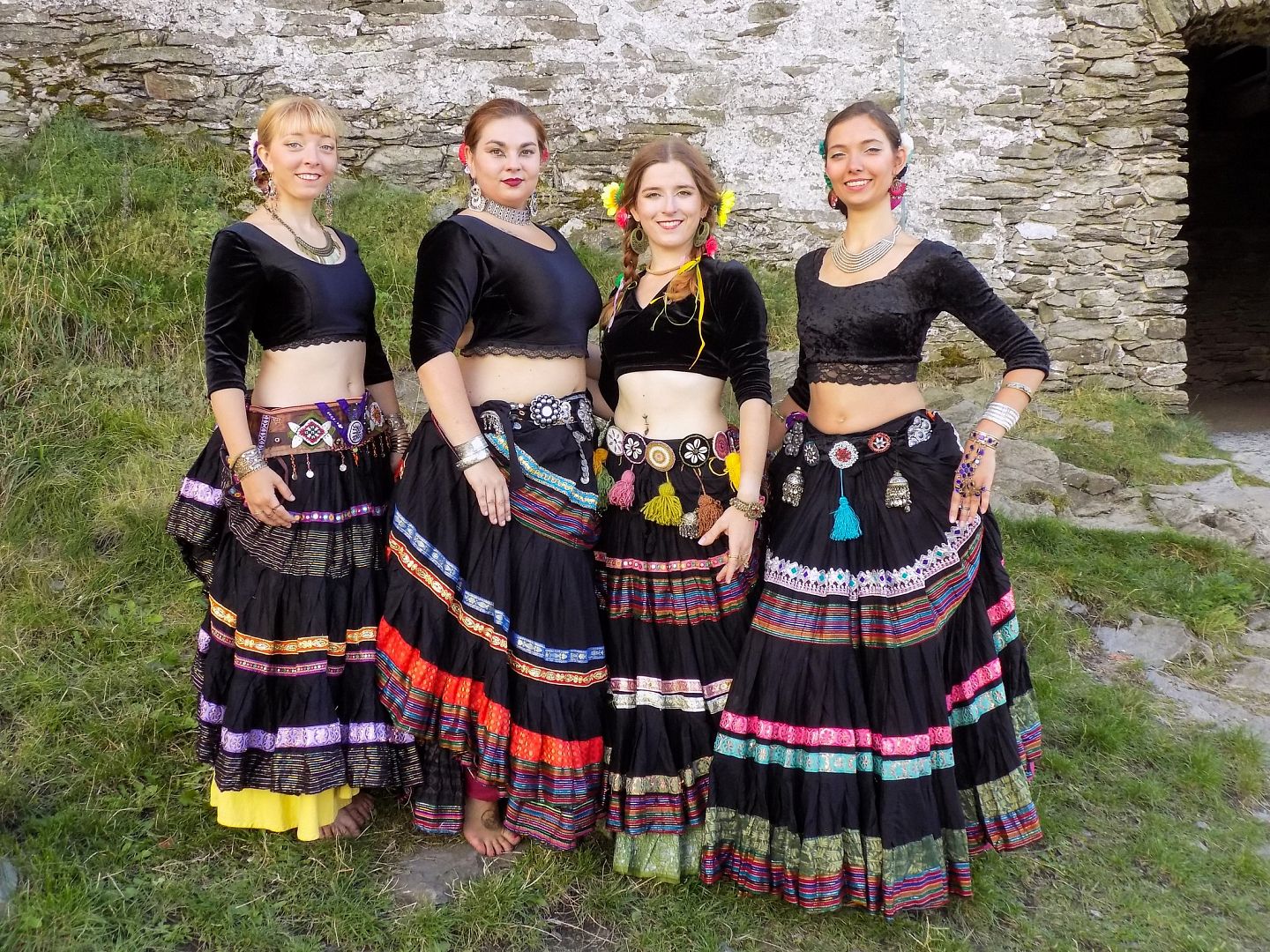 Šerm a orientální tanec na hradu Bezděz