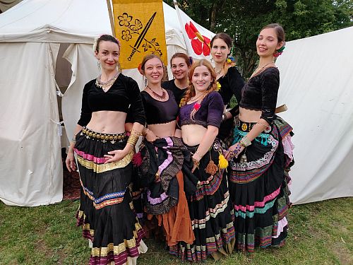 Historical festival at Burghausen Castle